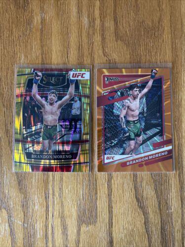 Brandon Moreno 2022 Panini Select UFC Concourse #95 Gold Flash