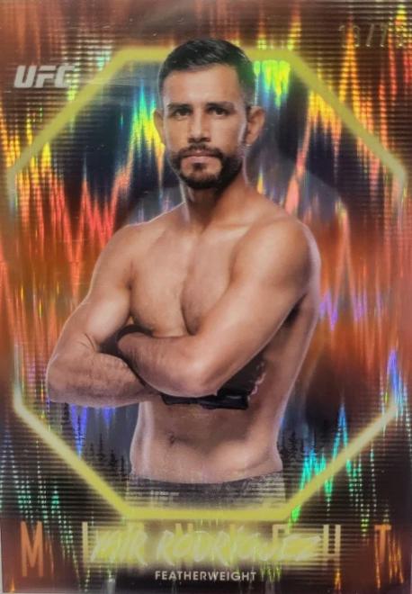 Yair Rodríguez 2025 Topps Midnight UFC Base #7 Dusk