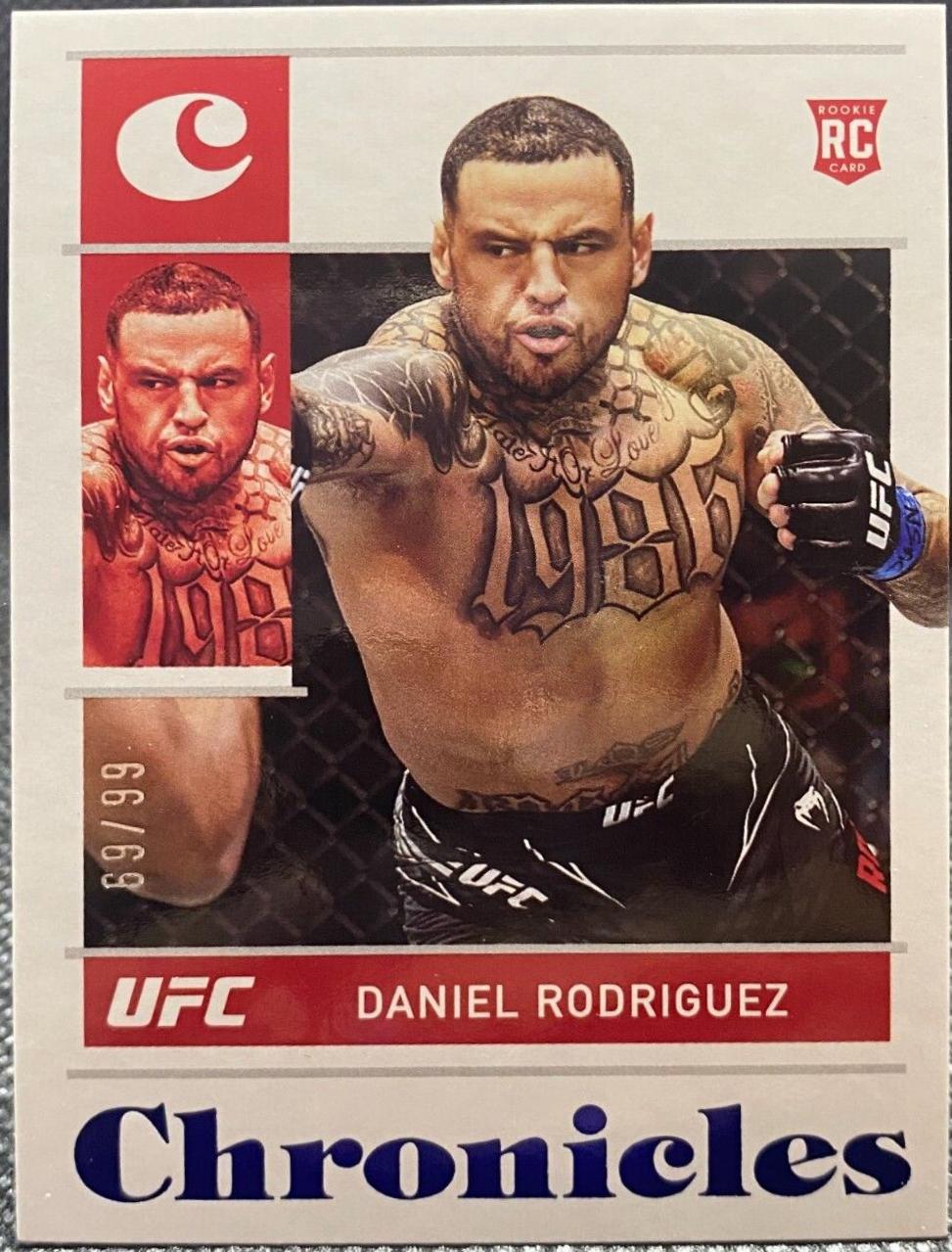Daniel Rodriguez 2022 Panini Chronicles UFC Base Chronicles #98 Purple