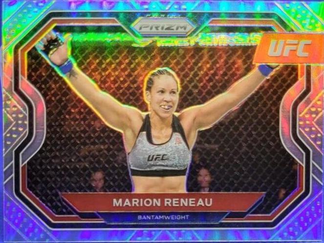 Marion Reneau 2021 Panini Prizm UFC Base #133 Silver