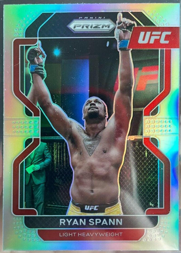 Ryan Spann 2022 Panini Prizm UFC Base #152 Silver