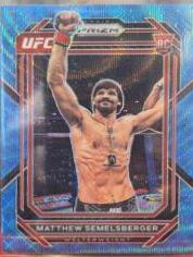 Matthew Semelsberger 2023 Panini Prizm UFC Base #152 Blue Wave