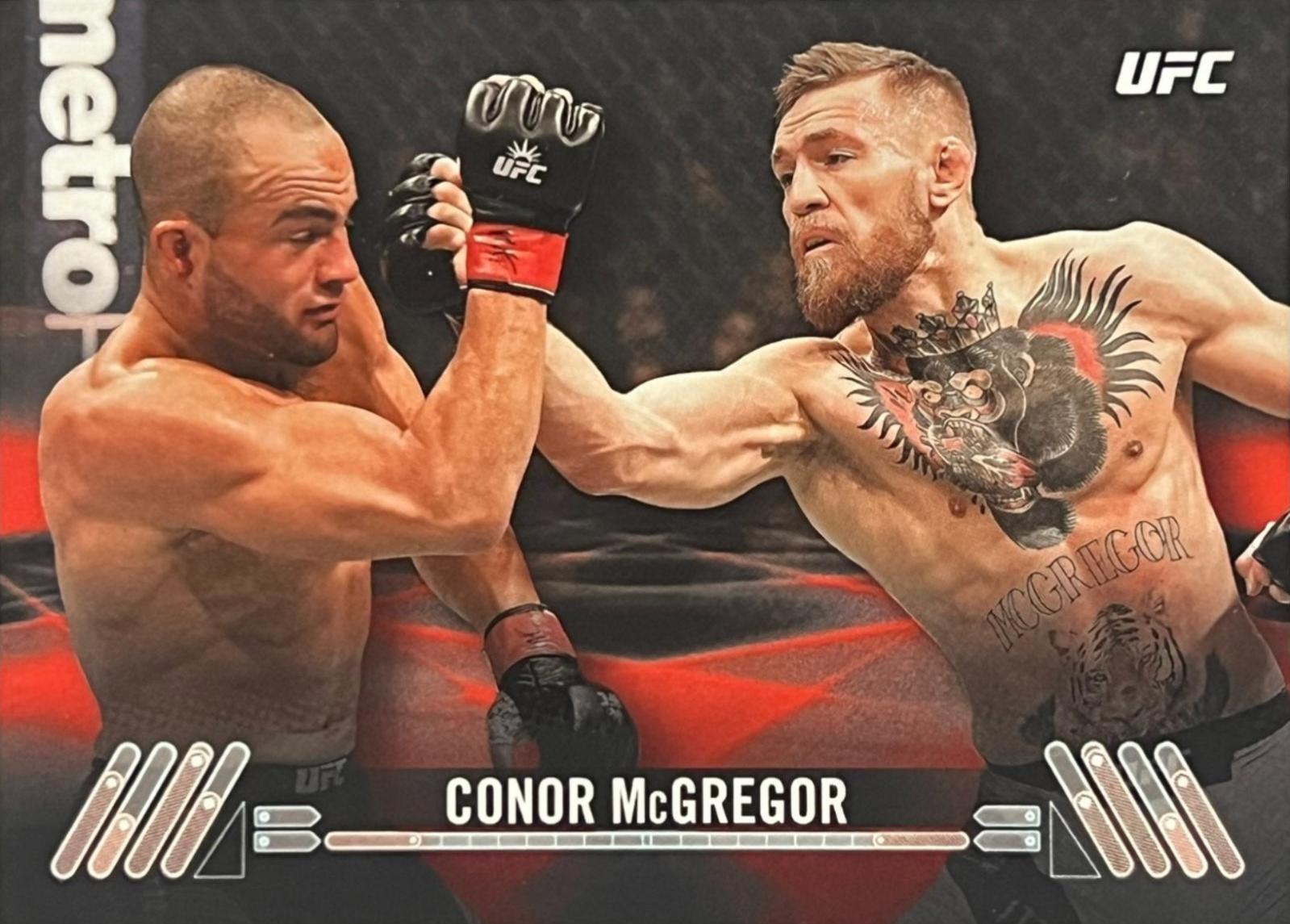 Conor McGregor 2017 Topps UFC Knockout Base #2 Red