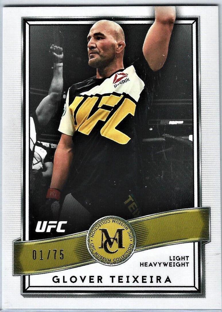 Glover Teixeira 2016 Topps UFC Museum Collection Base #20 Gold