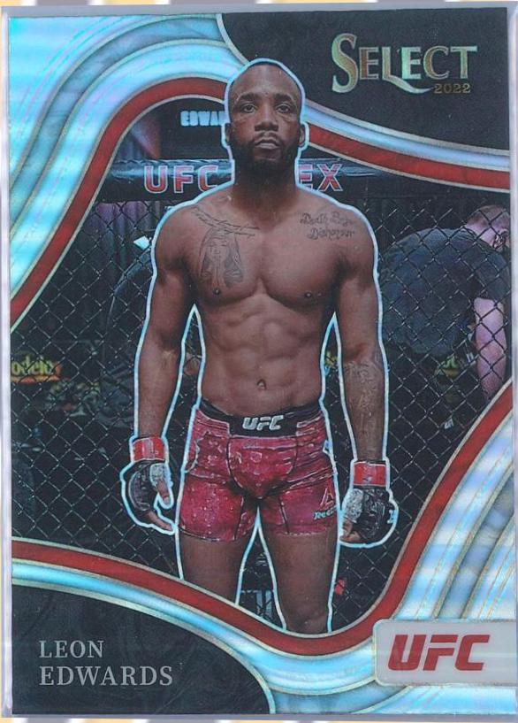 Leon Edwards 2022 Panini Select UFC Octagonside #247 Silver