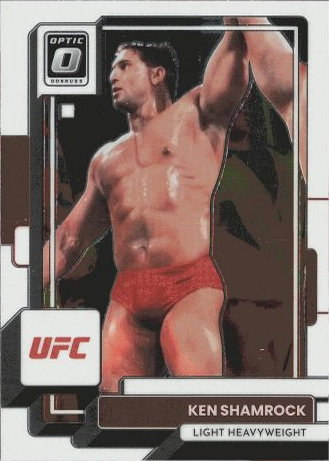 Ken Shamrock 2023 Panini Donruss Optic UFC Base #6 Purple Velocity