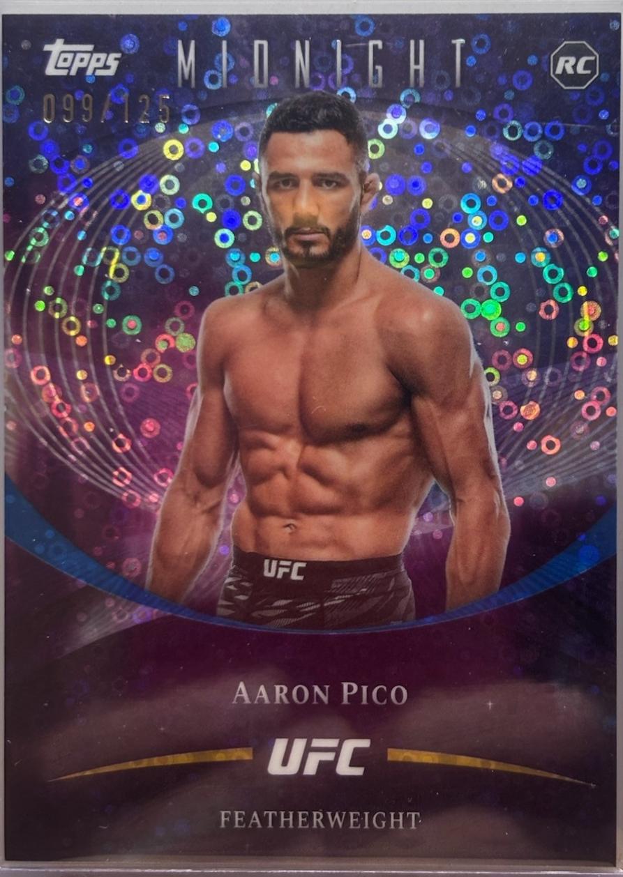 Aaron Pico 2026 Topps Midnight UFC Base #99 Morning