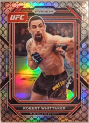 Robert Whittaker 2023 Panini Prizm UFC Base #126 Octagon