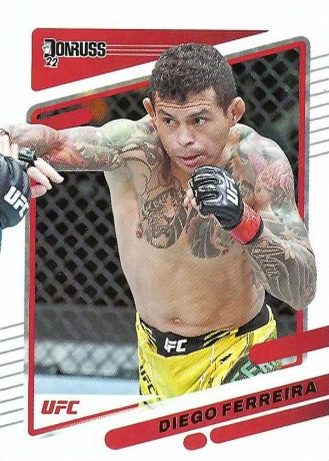 Diego Ferreira 2022 Panini Donruss UFC Base #189 Laser