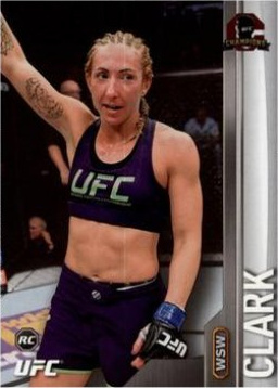 Heather Jo Clark 2015 Topps UFC Champions Base #157 Platinum
