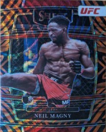 Neil Magny 2022 Panini Select UFC Concourse #86 Tiger