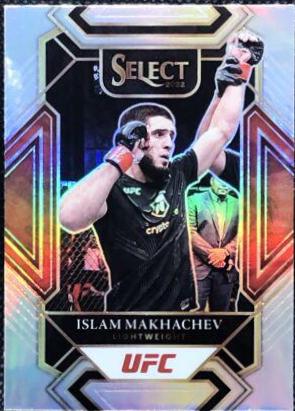 Islam Makhachev 2022 Panini Select UFC Mezzanine #369 Silver