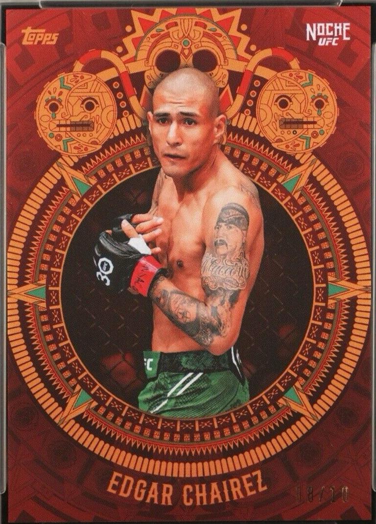 Edgar Chairez 2024 Topps Noche UFC Base #13 Red