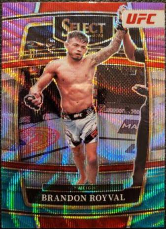 Brandon Royval 2022 Panini Select UFC Concourse #6 Tri Color