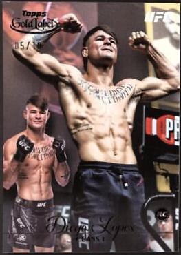 Diego Lopes 2024 Topps Gold Label UFC Base Class I #89 Black