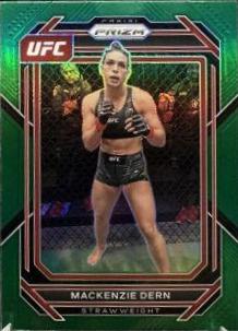 Mackenzie Dern 2023 Panini Prizm UFC Base #180 Green