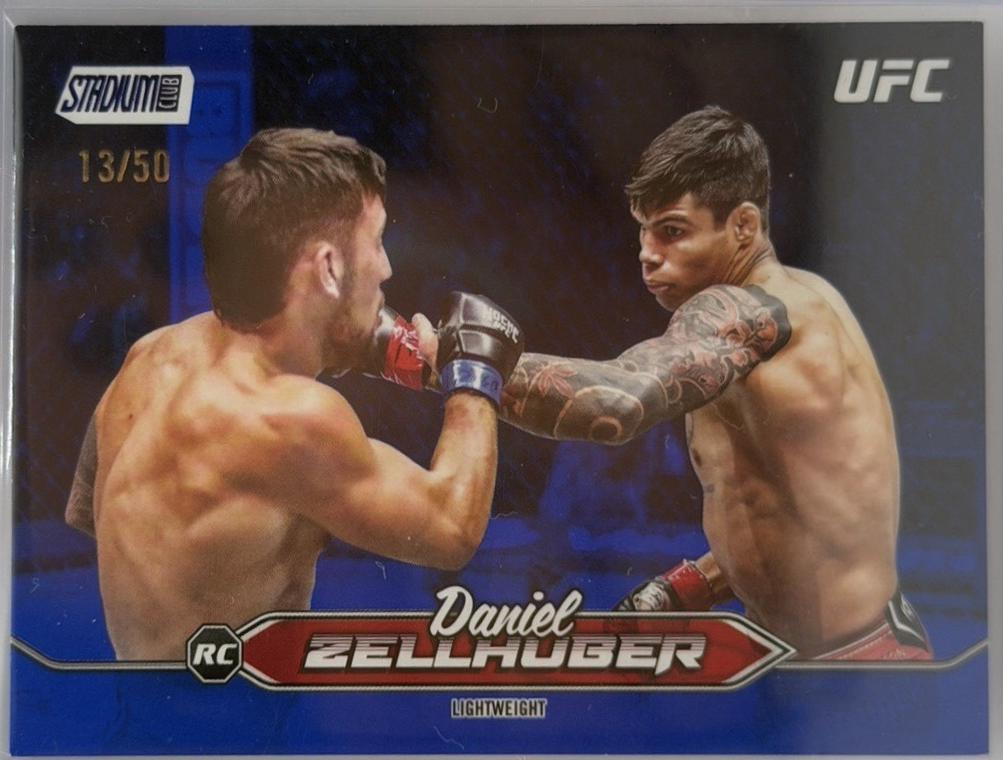 Daniel Zellhuber 2025 Topps Stadium Club UFC Base #30 Blue