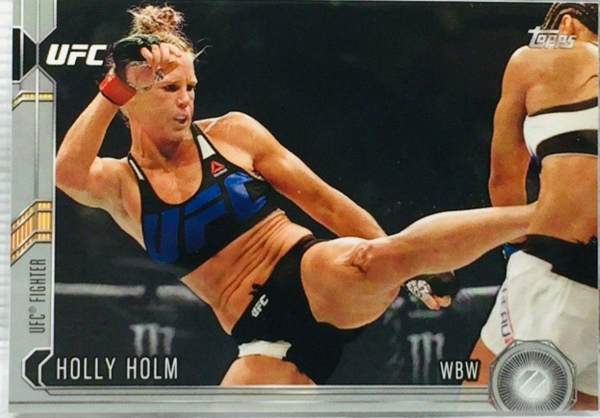 Holly Holm 2015 Topps UFC Chronicles Base #268 Silver