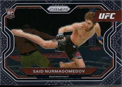 Said Nurmagomedov 2021 Panini Prizm UFC Base #137 Black