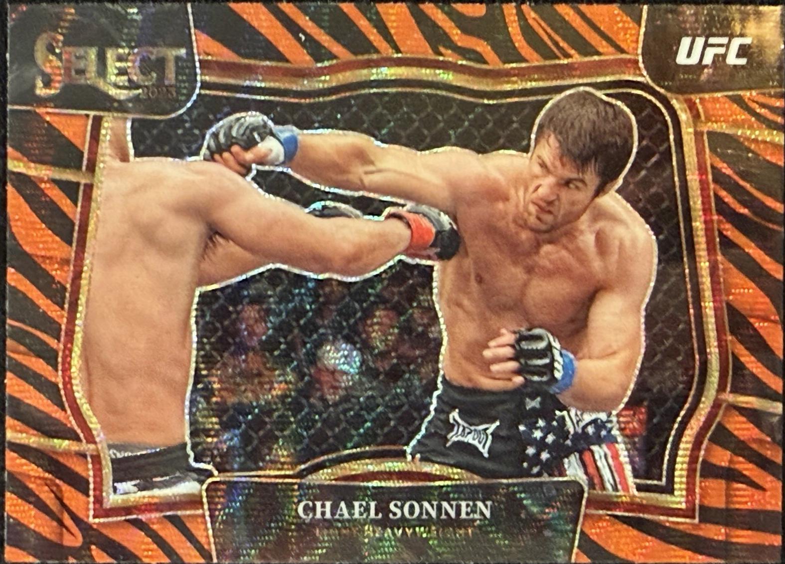 Chael Sonnen 2023 Panini Select UFC Octagonside #226 Tiger