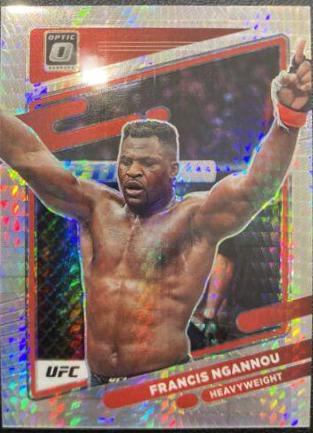 Francis Ngannou 2022 Panini Donruss Optic UFC Base #30 Lucky Envelopes