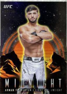 Arman Tsarukyan 2024 Topps Midnight UFC Base #98 Dusk