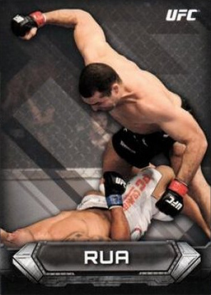 Mauricio Rua 2014 Topps UFC Knockout Base #85 Red
