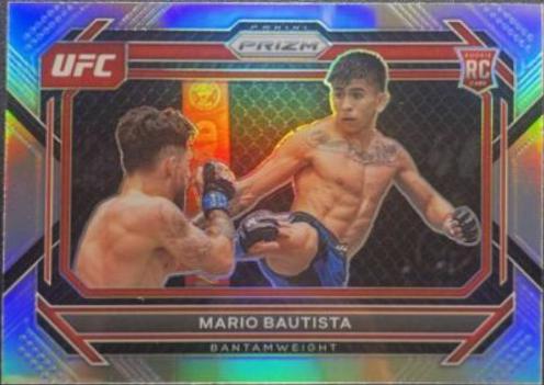 Mario Bautista 2023 Panini Prizm UFC Base #17 Silver