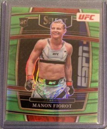 Manon Fiorot 2022 Panini Select UFC Concourse #69 Green