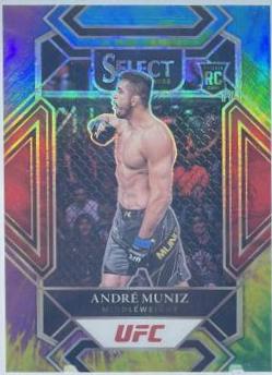 Andre Muniz 2022 Panini Select UFC Mezzanine #396 Black