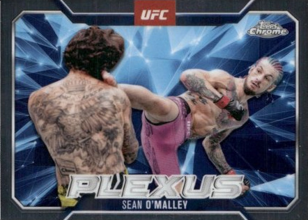 Sean O'Malley 2025 Topps Chrome UFC Plexus #PLX-5 Superfractor