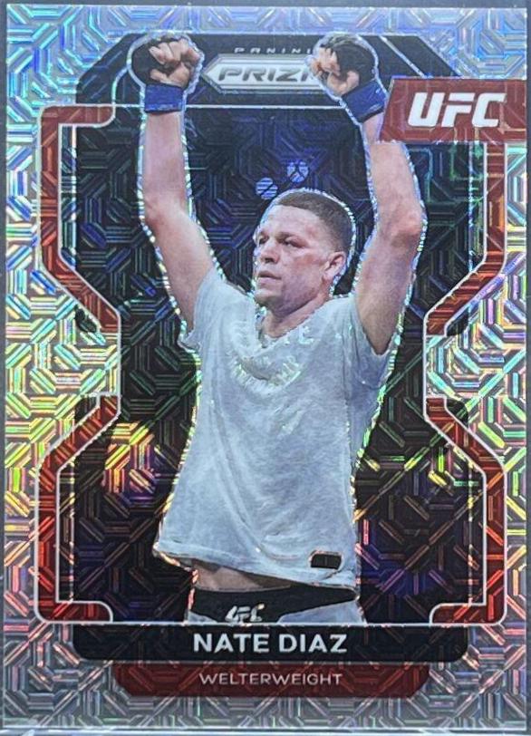 Nate Diaz 2022 Panini Prizm UFC Base #150 Mojo