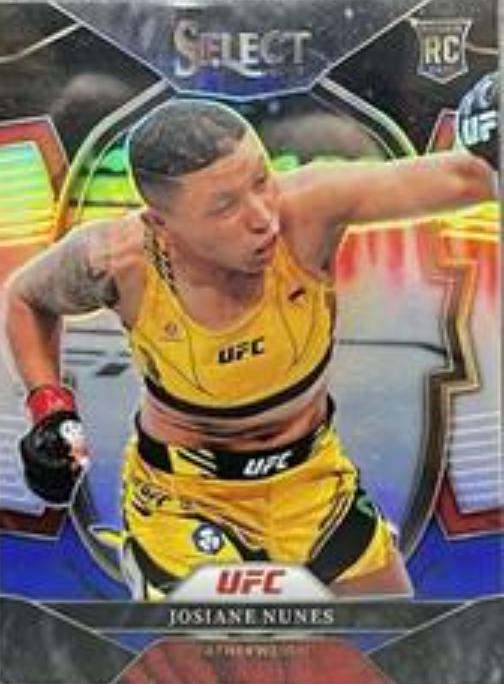 Josiane Nunes 2023 Panini Select UFC Concourse #17 Black Blue