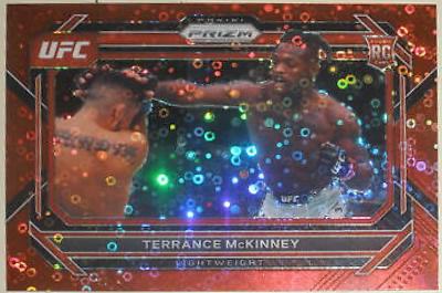 Terrance McKinney 2023 Panini Prizm Under Card UFC Base #31 Blue