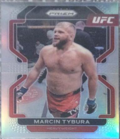 Marcin Tybura 2022 Panini Prizm UFC Base #140 Silver