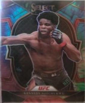Kennedy Nzechukwu 2023 Panini Select UFC Concourse #77 Tie Dye