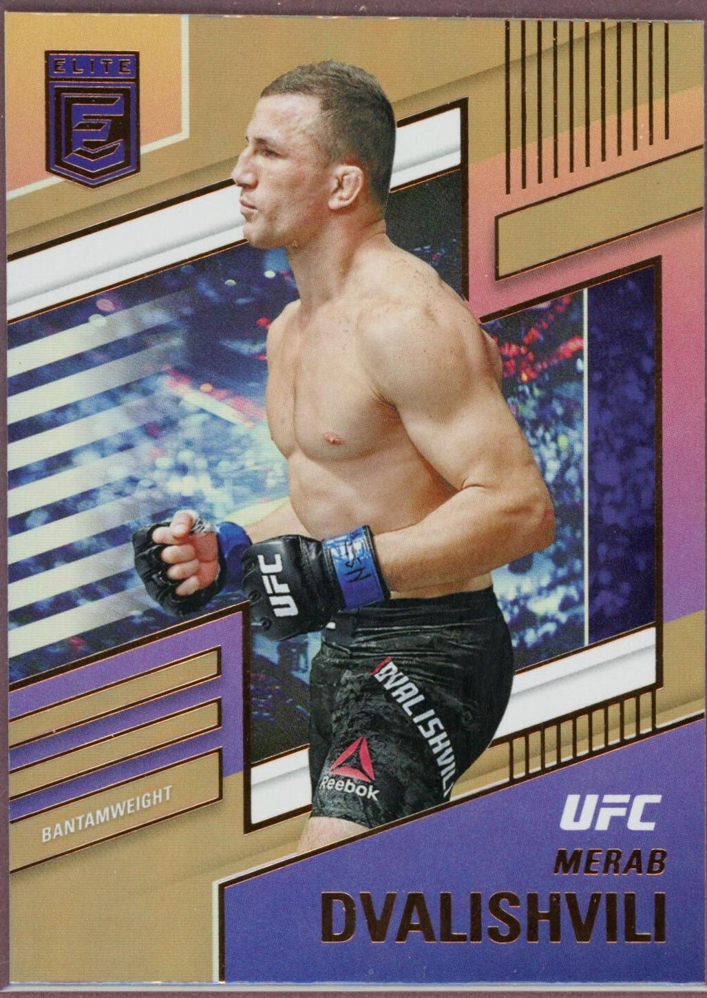 Merab Dvalishvili 2022 Panini Chronicles UFC Base Elite #246 Bronze