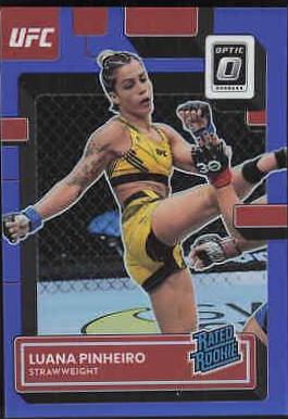 Luana Pinheiro 2023 Panini Donruss Optic UFC Base #119 Blue