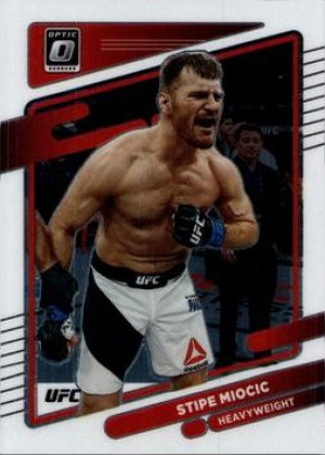 Stipe Miocic 2022 Panini Donruss Optic UFC Base #50 Gold