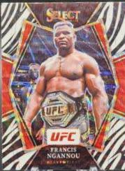 Francis Ngannou 2022 Panini Select UFC Premier Level #131 Green Disco