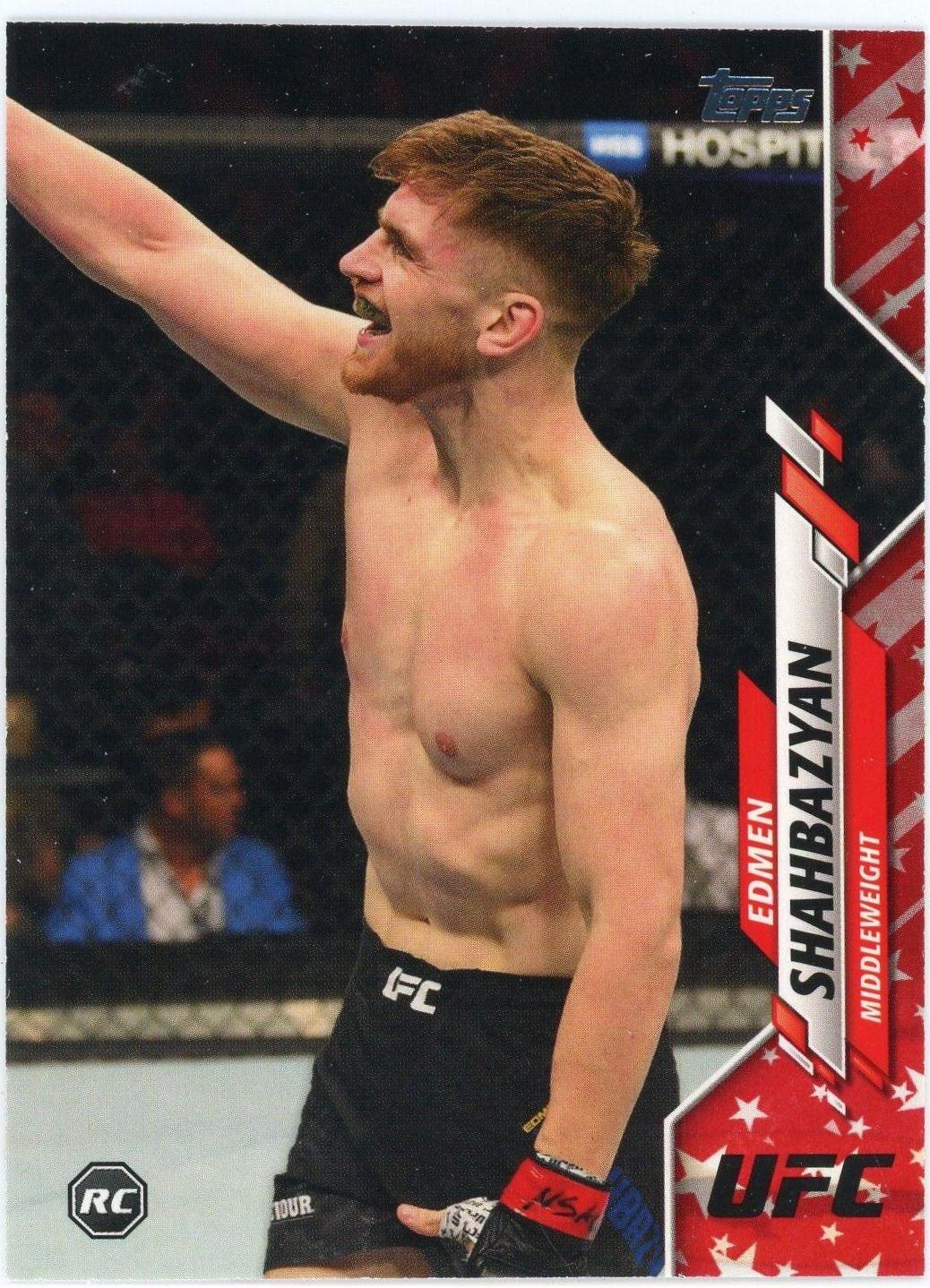 Edmen Shahbazyan 2020 Topps UFC Base #88 Independence Day