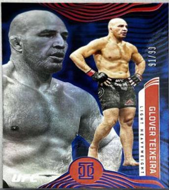 Glover Teixeira 2022 Panini Chronicles UFC Base Phoenix #313 Blue
