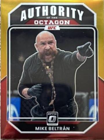 Mike Beltran 2023 Panini Donruss Optic UFC Base #149 Gold