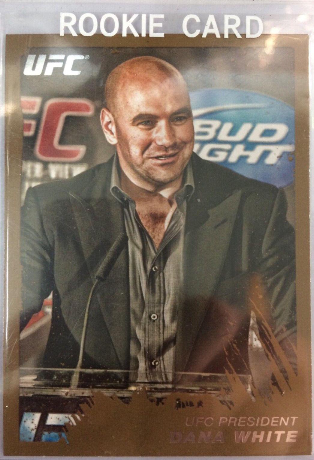 Dana White 2011 Topps UFC Moment of Truth Base #220 Gold