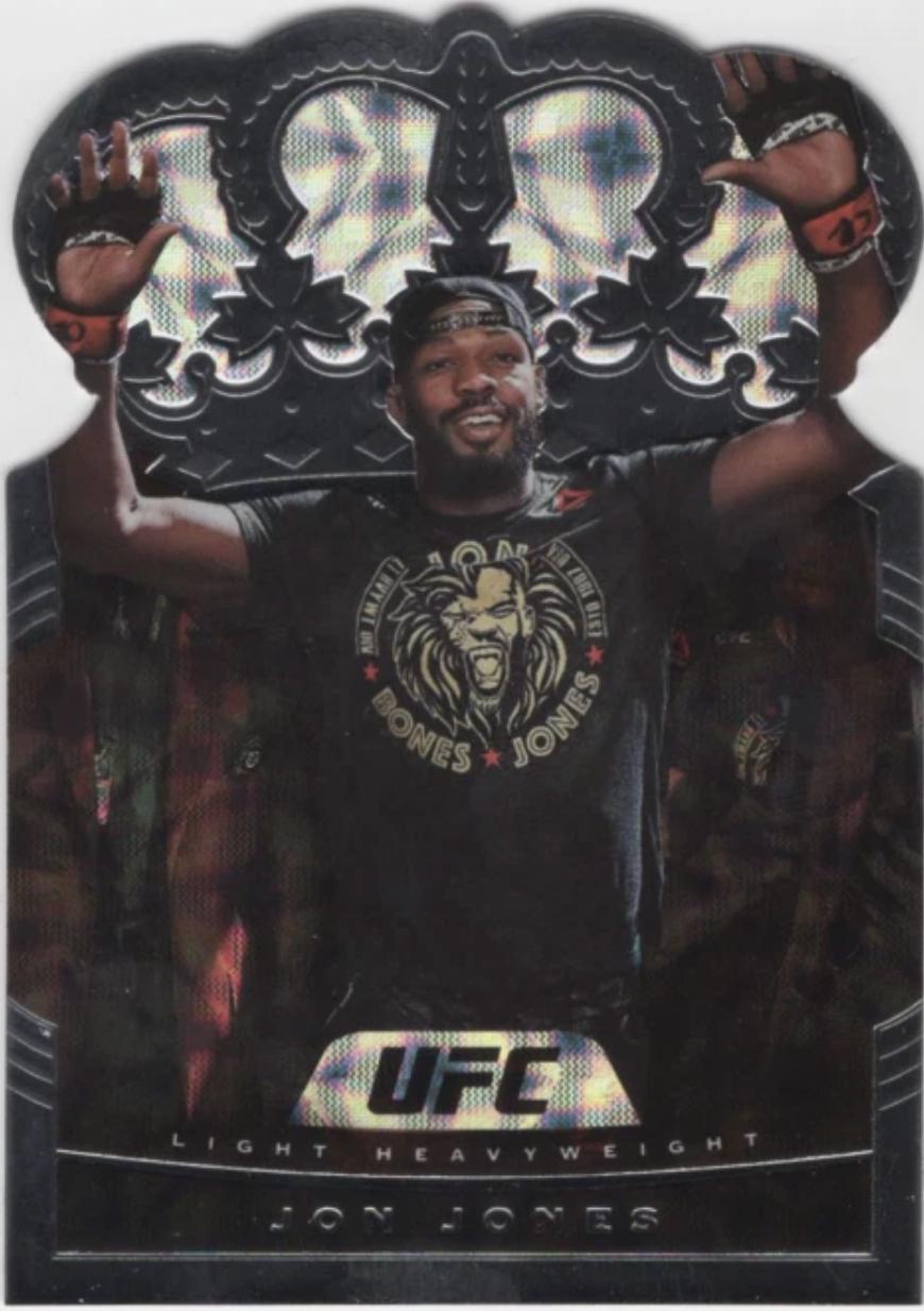 Jon Jones 2021 Panini Chronicles UFC Base Crown Royale #19 Asia