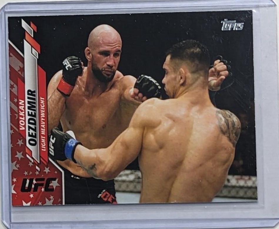 Volkan Oezdemir 2020 Topps UFC Base #19 Independence Day