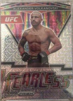 Alexander Volkanovski 2022 Panini Prizm UFC Fearless #22 Mojo