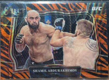 Shamil Abdurakhimov 2023 Panini Select UFC Octagonside #247 Tiger
