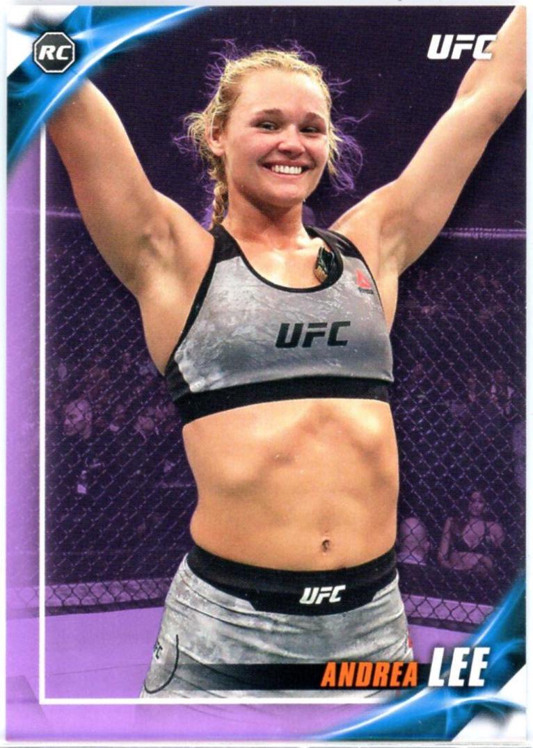 Andrea Lee 2019 Topps UFC Knockout Base #65 Purple