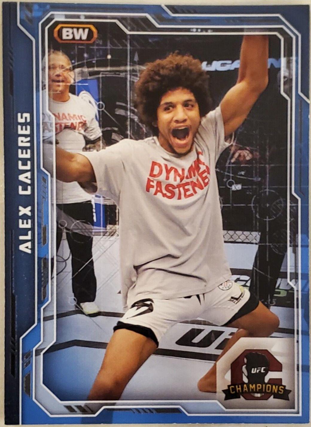 Alex Caceres 2014 Topps UFC Champions Base #145 Blue